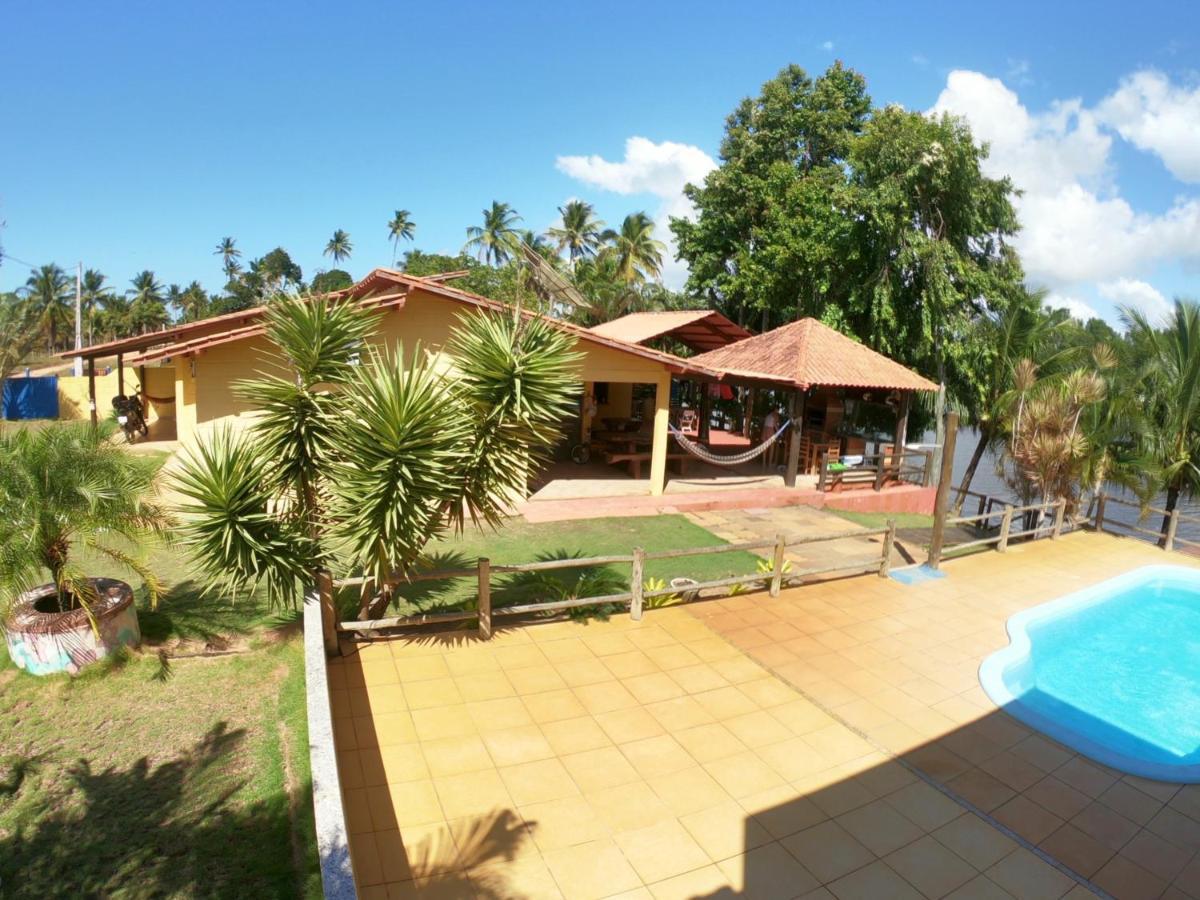 Villa Casa Amarela Beira Rio Guriri à São Mateus Extérieur photo